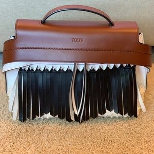 Tod’s Small Fringe Wave Handbag